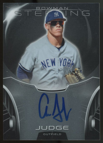 2013 Bowman Sterling Aaron Judge Prospect Auto #BSAP-AJ