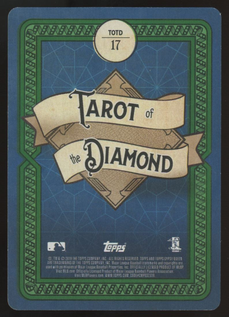 2019 Gypsy Queen Shohei Ohtani Wheel Of Fortune Indigo Tarot Of The Diamond
