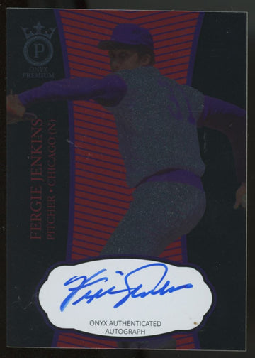 2021 Onyx Premium Fergie Jenkins Auto #OPFJ