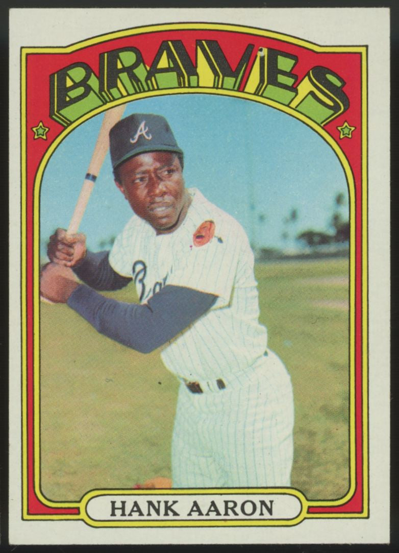 1972 Topps Baseball Hank Aaron #299 EX/MT
