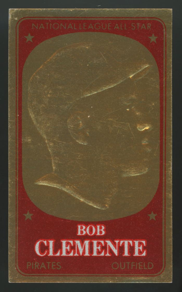 1965 Topps Embossed Bob Clemente #19 VG/EX