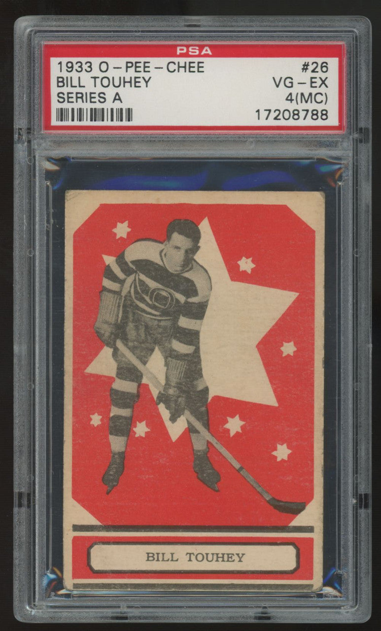 1933-34 O-Pee-Chee Bill Touhey Series A #26 PSA 4 (MC)
