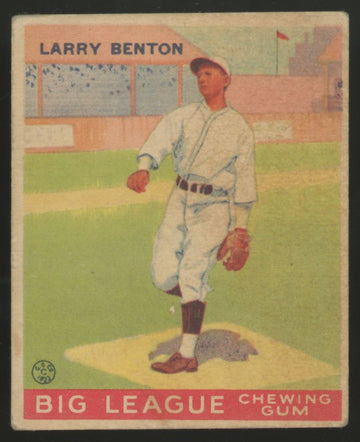 1933 Goudey Larry Benton #45 VG (MK)
