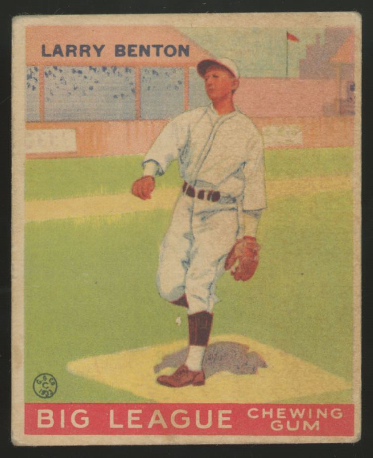 1933 Goudey Larry Benton #45 VG (MK)