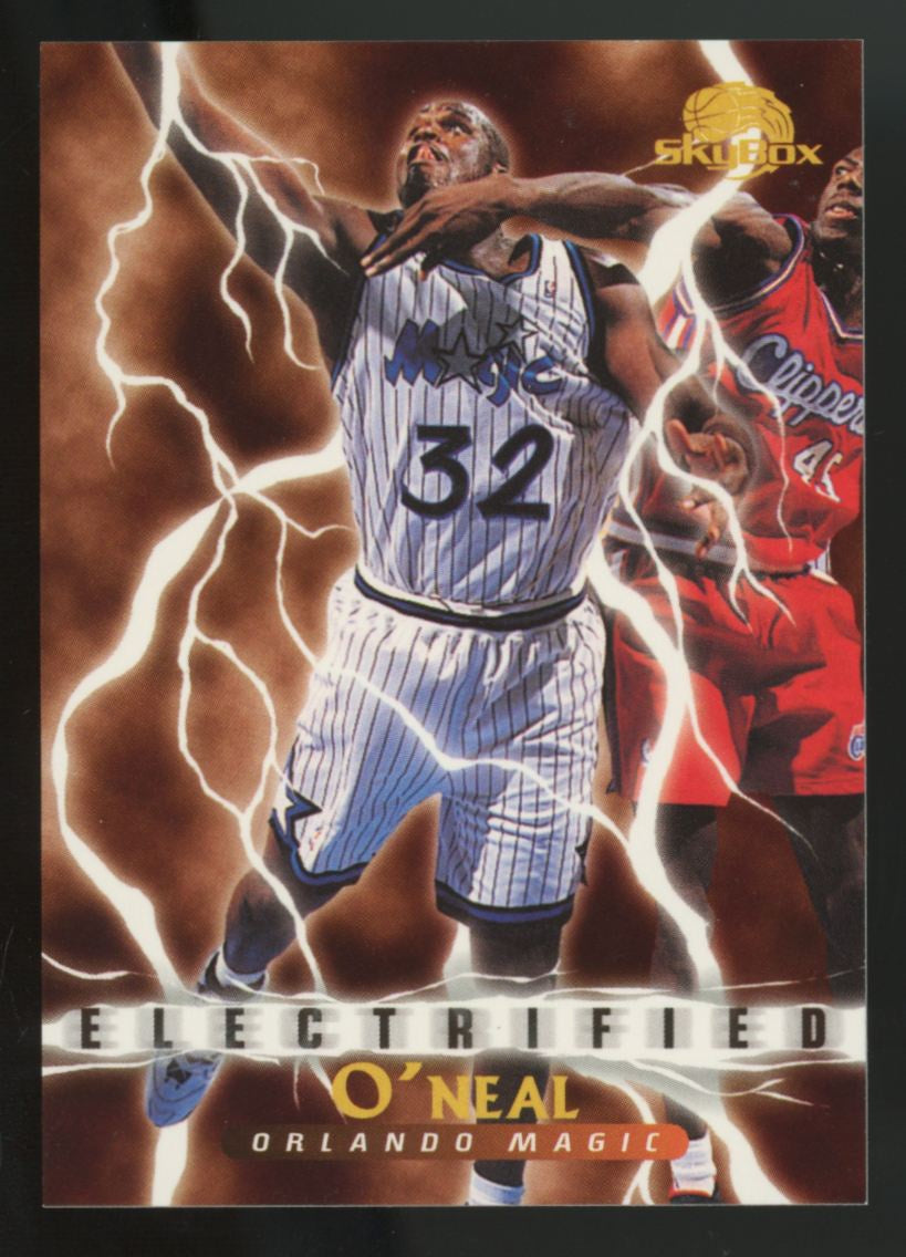 1995-96 Skybox Premium Shaquille O'Neal Electrified #293 NM "O"