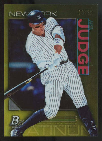 2020 Bowman Platinum Aaron Judge Gold /50 #68