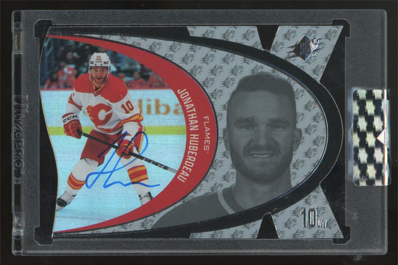 2022-23 Upper Deck Clear Cut Jonathan Huberdeau SPx Auto #SVV-JH