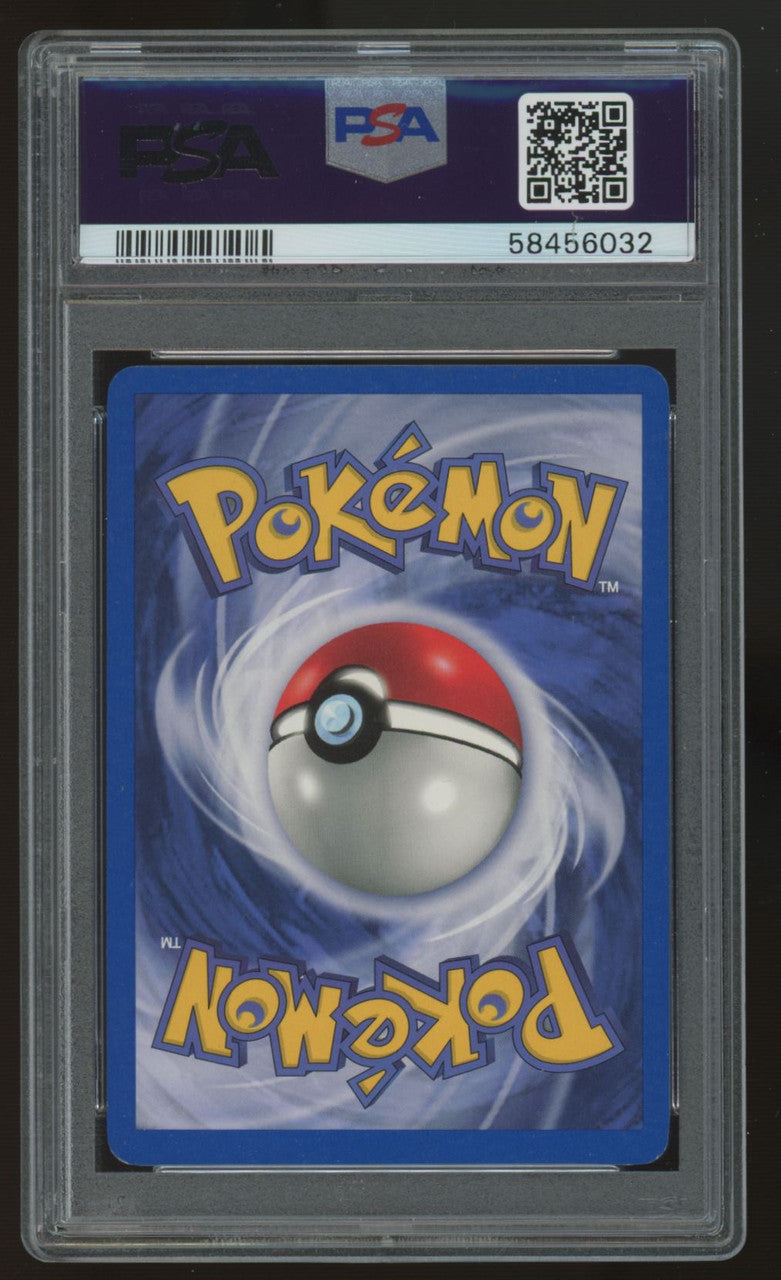 2000 Pokemon The Rocket's Trap Gym Heroes 1st Edition Holo #19 PSA 8