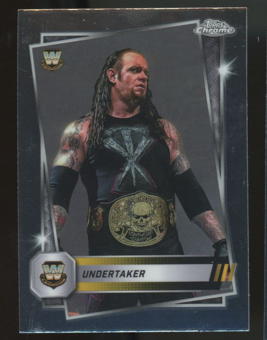 2025 Topps Chrome WWE Undertaker Image Variation SSP #234