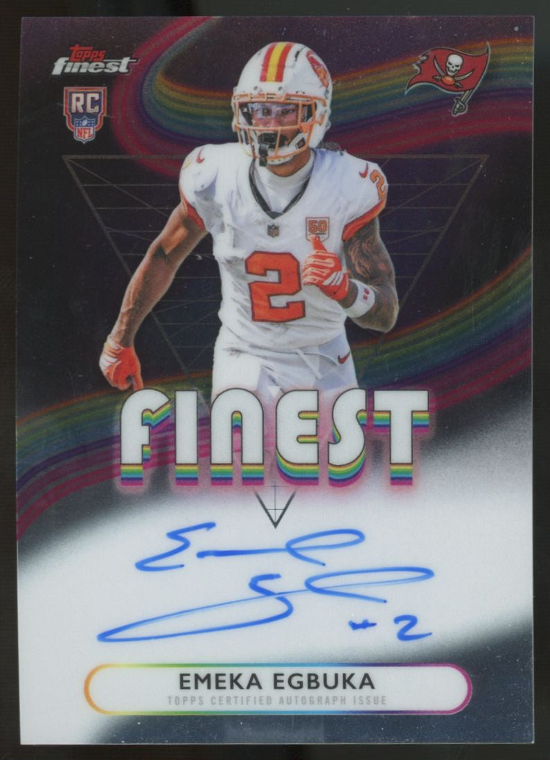 2025 Topps Finest Emeka Egbuka RC Auto #RFA-EE