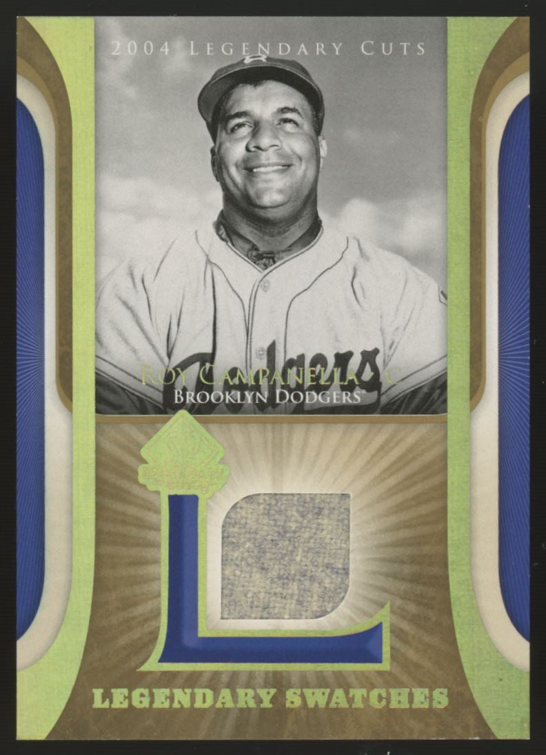 2004 SP Legendary Cuts Roy Campanella Legendary Swatches Pants #LSW-RC