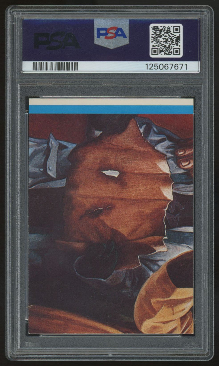 1985 The Goonies Head Goonie! Stickers-Puzzle Back #15 PSA 6
