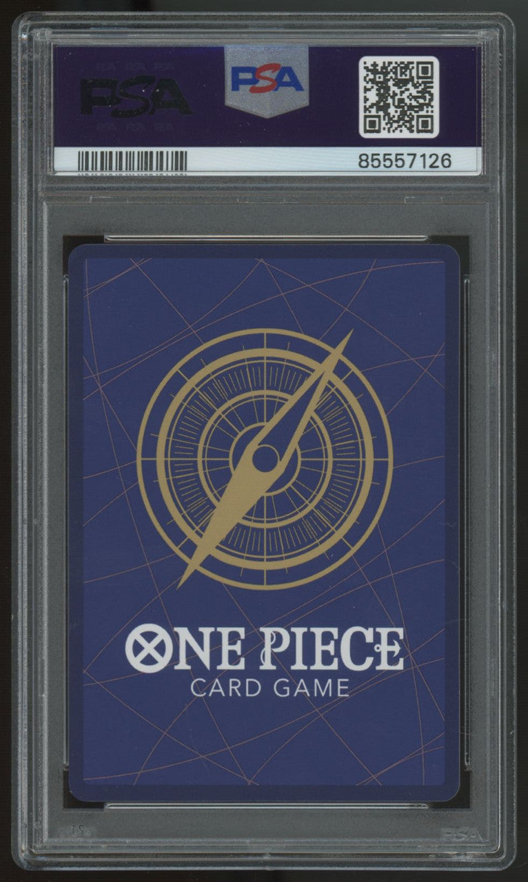 2023 One Piece Sogeking Pillars of Strength Alt. Art OP03-122 PSA 10