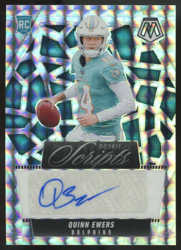 2025 Panini Mosaic Quinn Ewers RC Scripts Auto #RS-QES