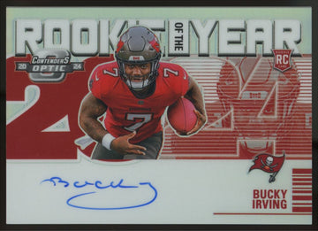 2024 Contenders Optic Bucky Irving Rookie of The Year RC Auto Silver /99 ROY-BIG
