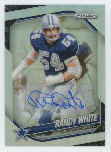 2025 Panini Prizm Randy White Silver Auto #128