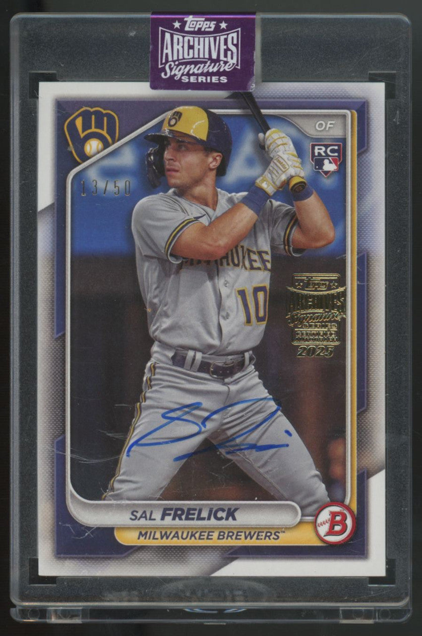 2025 Topps Archives Signature Series Sal Frelick RC Auto /50 #39