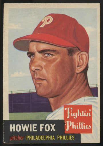 1953 Topps Howie Fox #22 G/VG