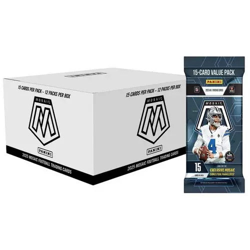 2025 Panini Mosaic Football Value Pack Box