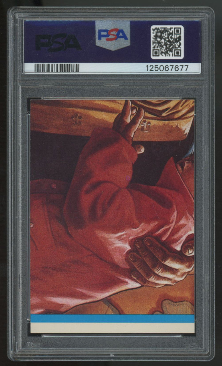 1985 The Goonies Mouth Stickers-Puzzle Back #7 PSA 8