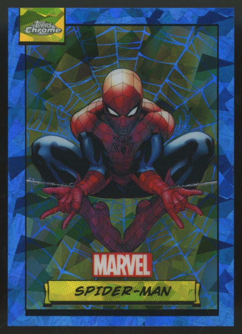 2024 Topps Chrome Marvel Sapphire Spider-Man #1