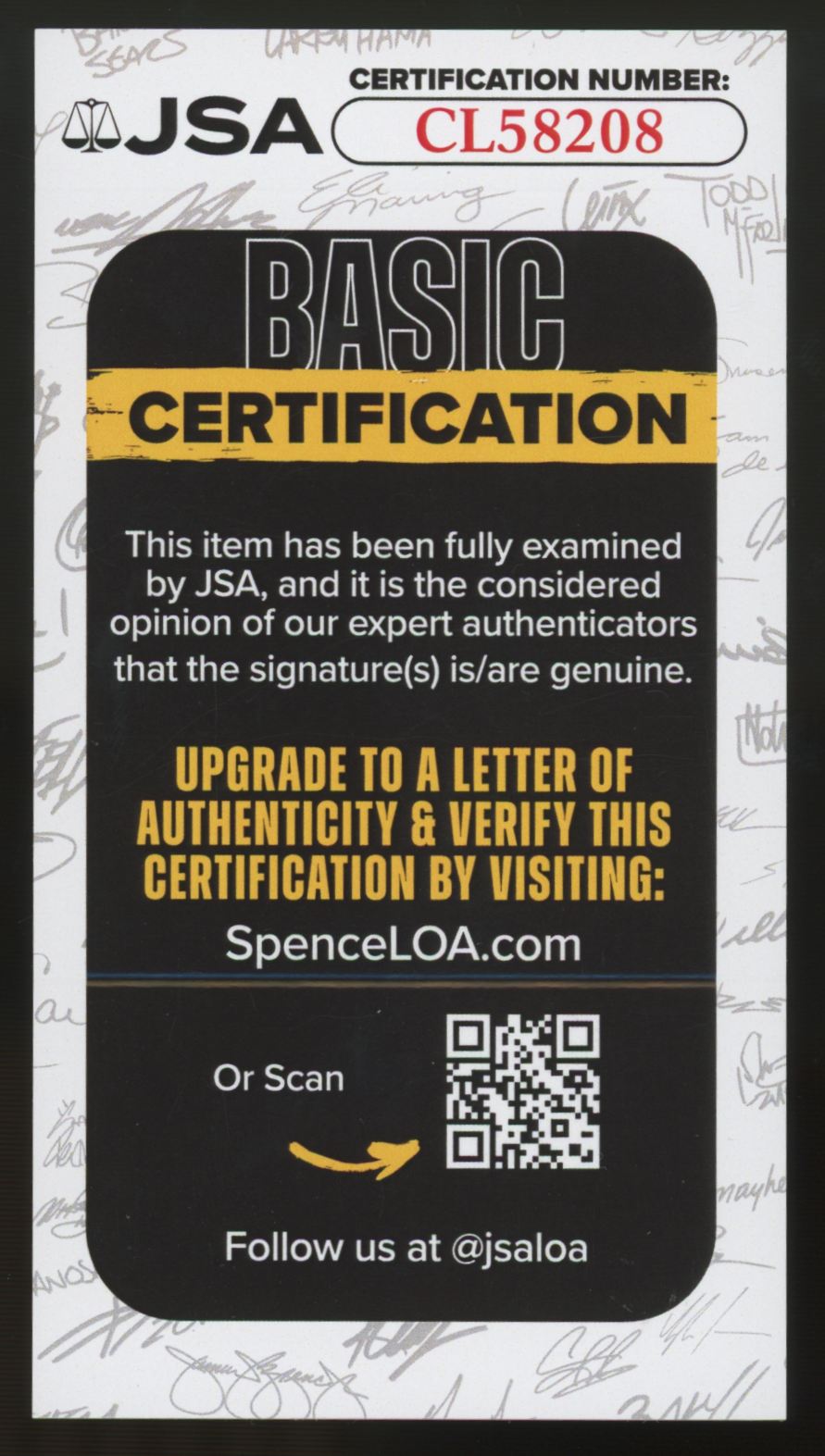 1984 TCMA Harvey Kuenn Signed IP Auto JSA Authentic