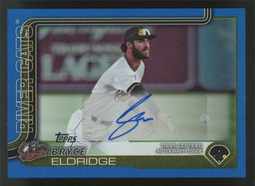 2025 Topps Pro Debut Bryce Eldridge Blue Auto /150 #PD-196