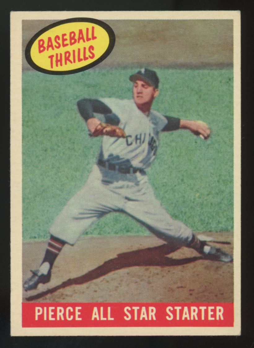1959 Topps Baseball Thrills Set (10 cards) Mantle/Mays EX