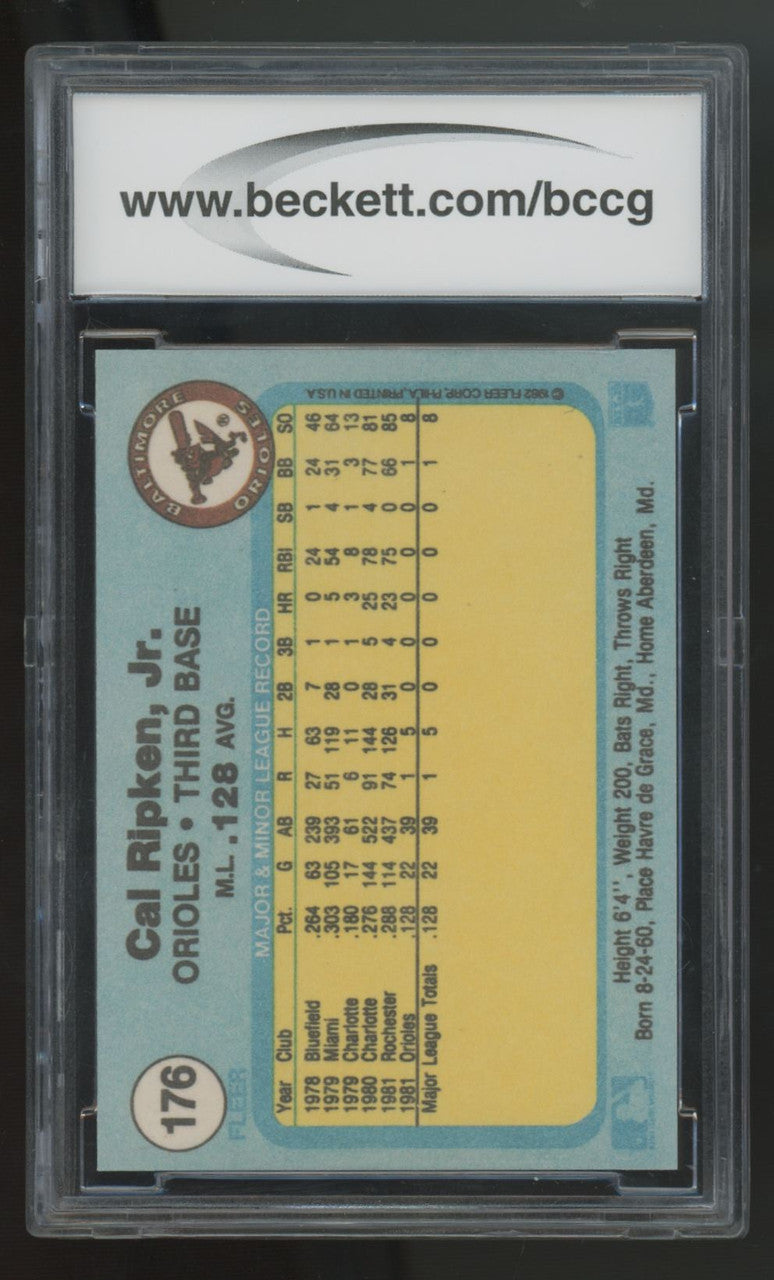 2001 Fleer Ripken Commemorative Cal Ripken Jr. #1 BCCG 10