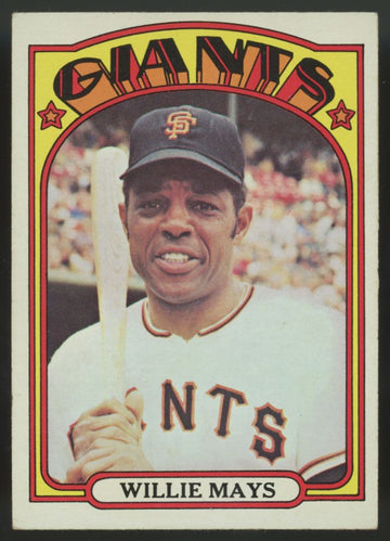 1972 Topps Willie Mays #49 VG/EX "A"