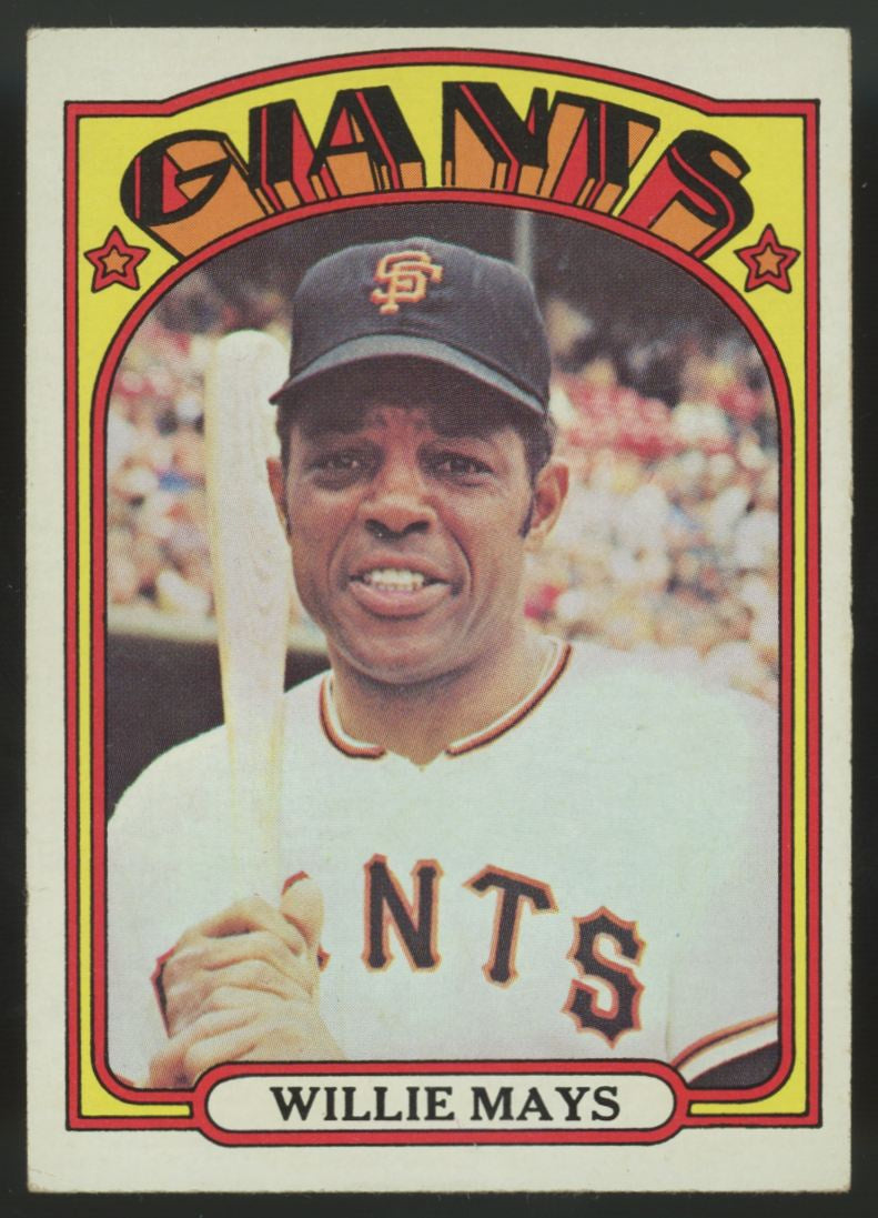 1972 Topps Willie Mays #49 VG/EX "A"