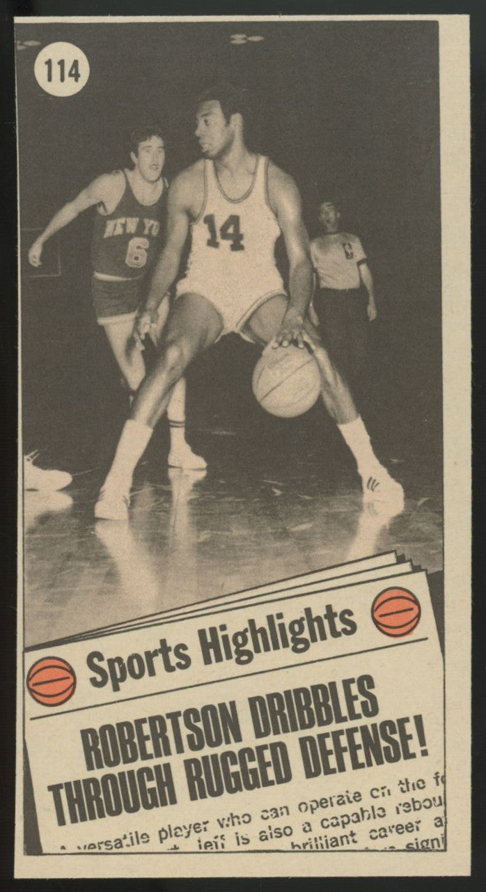 1970-71 Topps Oscar Robertson All-Star #114 EX/MT "A"