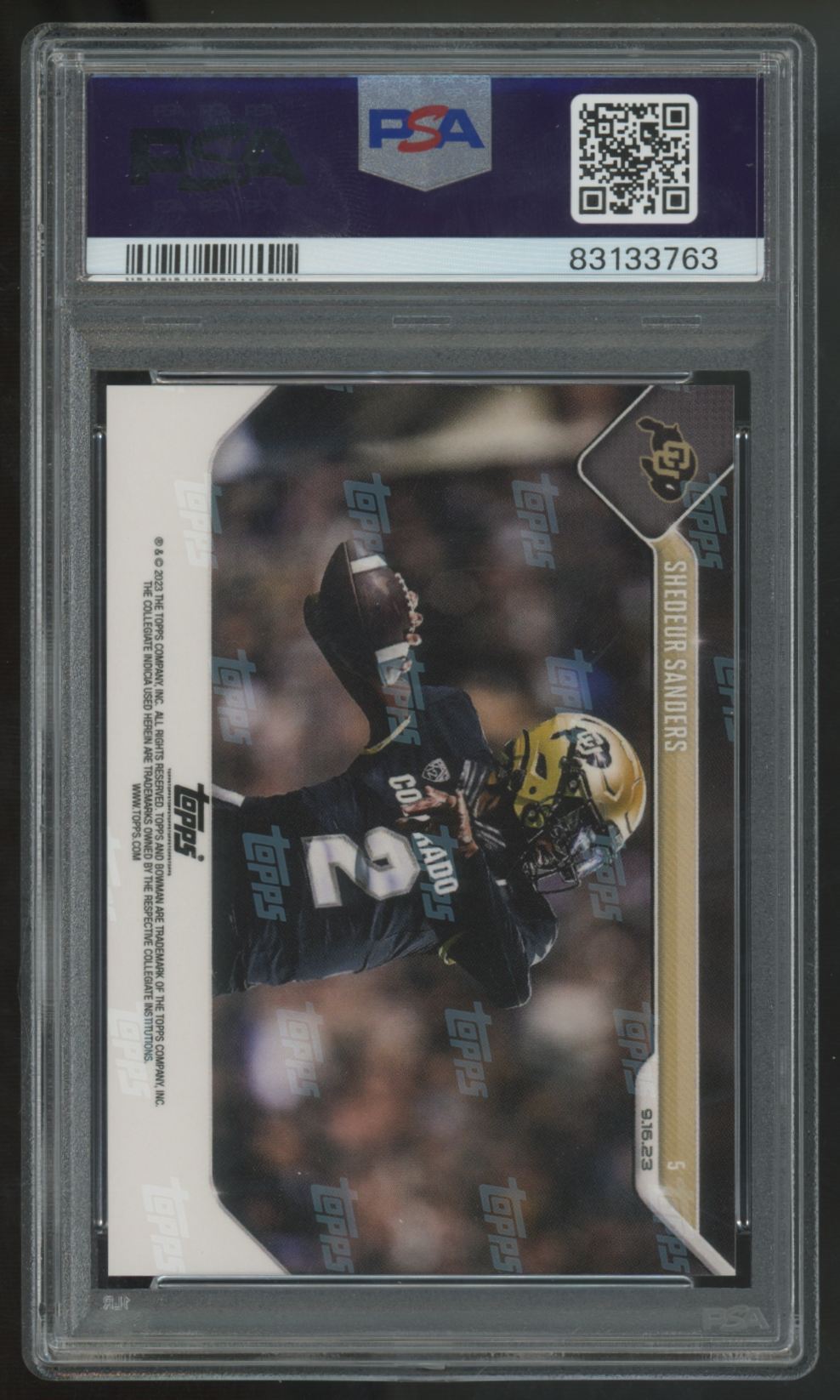 2023 Bowman U Now Shedeur Sanders #5 PSA 10 *763