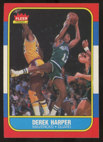 1986-87 Fleer Premier Derek Harper #44