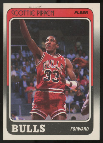 1988-89 Fleer Scottie Pippen RC #20 NM "A"