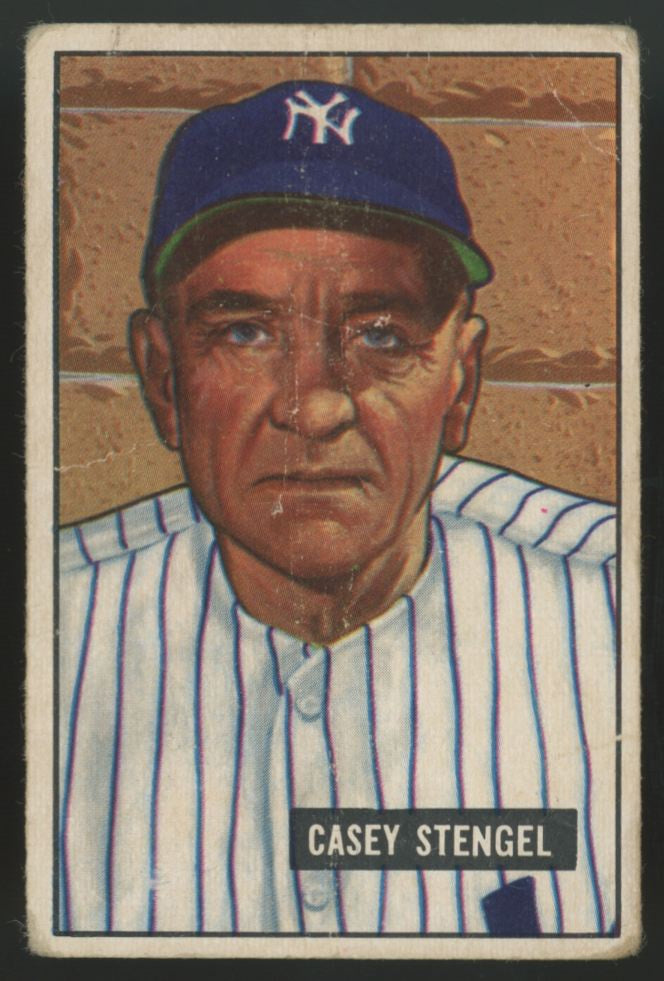 1951 Bowman Casey Stengel #181 F/G