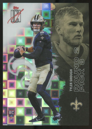 2025 Topps Signature Class Tyler Shough RC Chrome Pandora #104