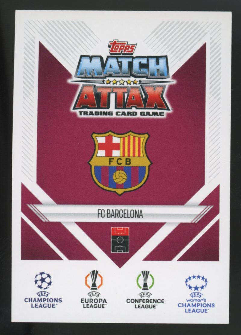 2024-25 Topps Match Attax Lamine Yamal 100 Club Gold