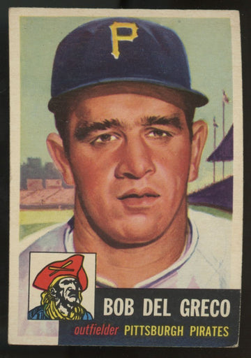 1953 Topps Bob Del Greco #48 EX "A"