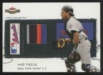 2004 Fleer Patchworks Mike Piazza Licensed Apparel Patch /100 #LP-MP