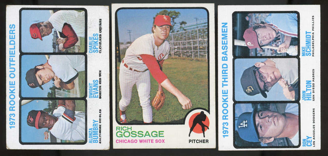 1973 Topps Baseball Near Complete Set 652/660 VG-EX Schmidt RC