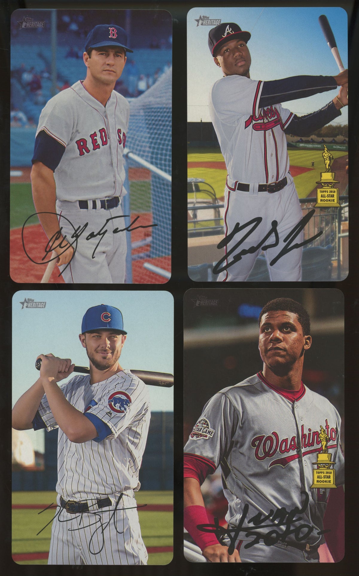2019 Topps Heritage Supers Box Toppers Series One Complete Set (15/15)