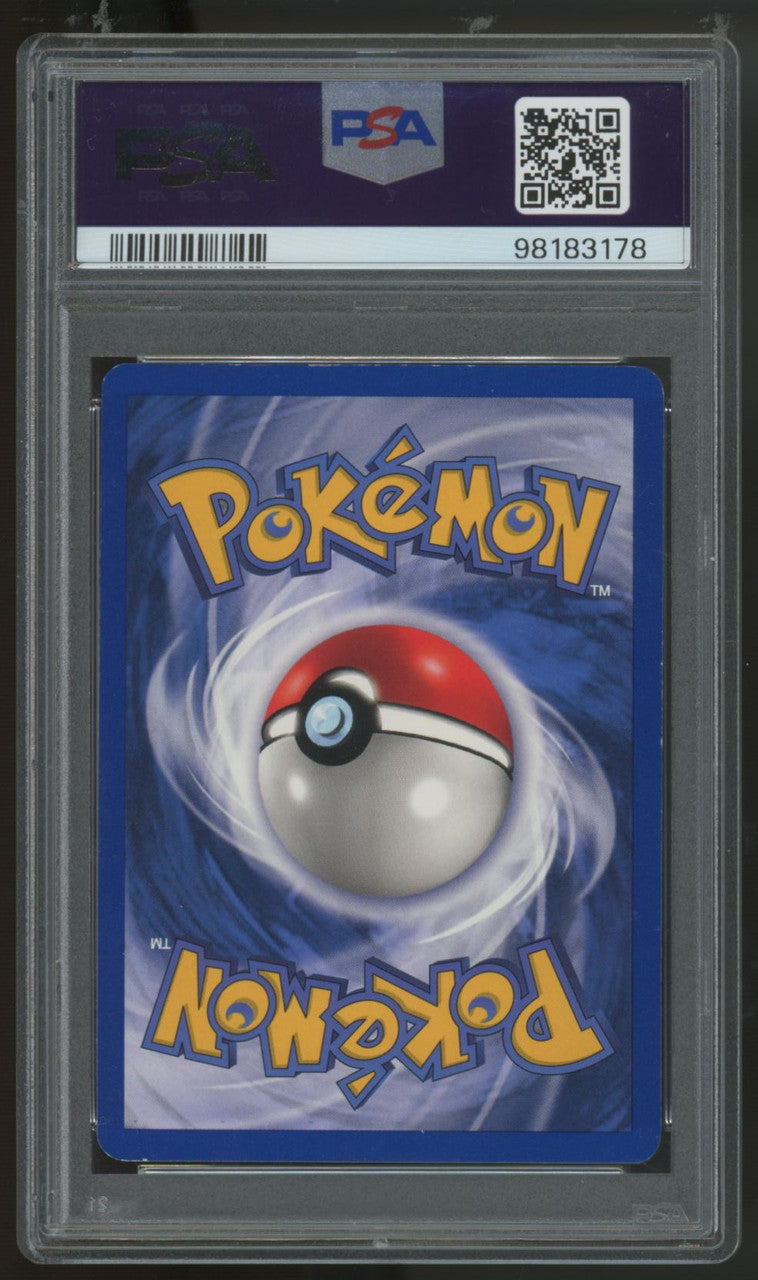 1999 Pokemon Pikachu Red Cheeks Base Set #58 PSA 8