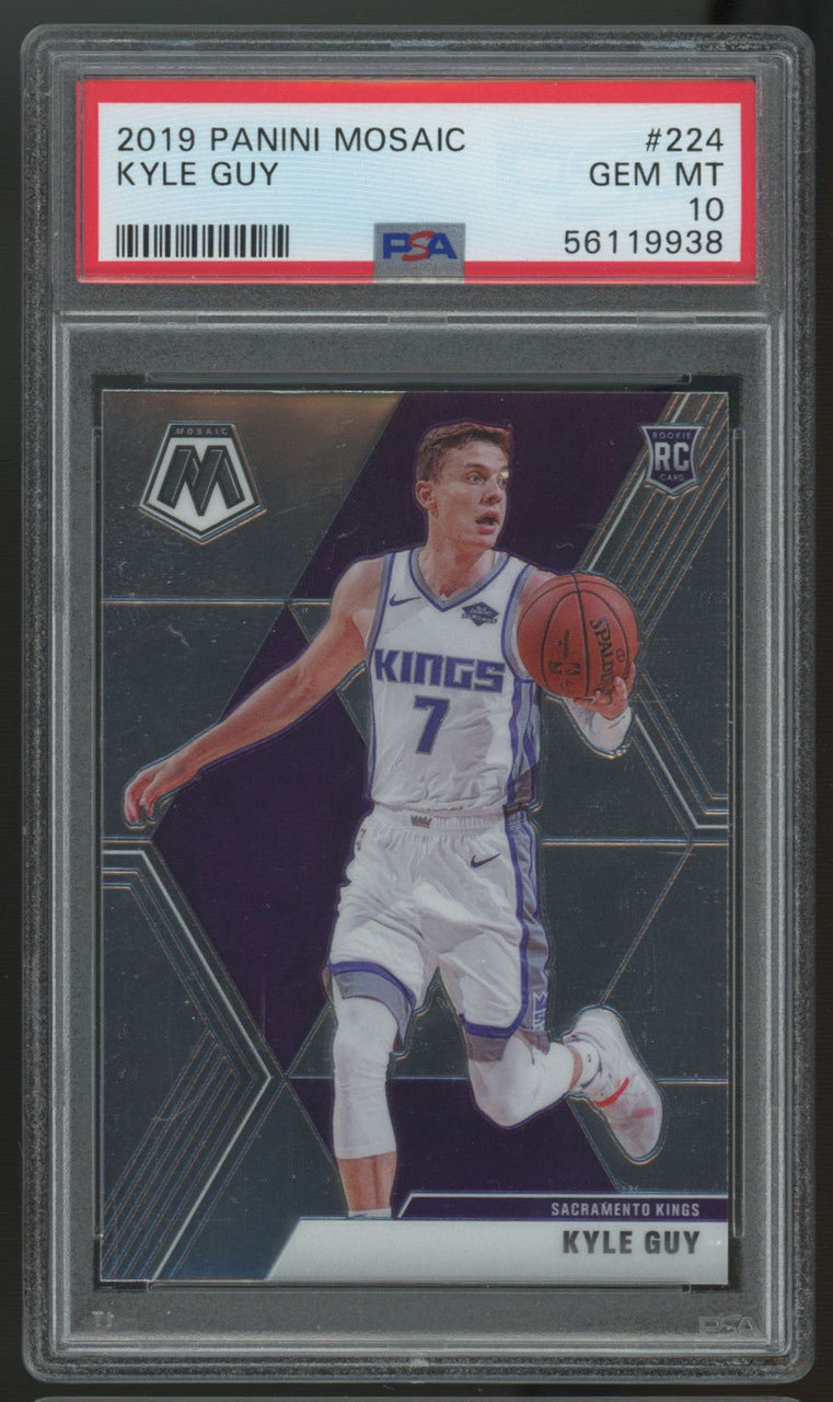2019/20 Mosaic Kyle Guy RC #224 PSA 10