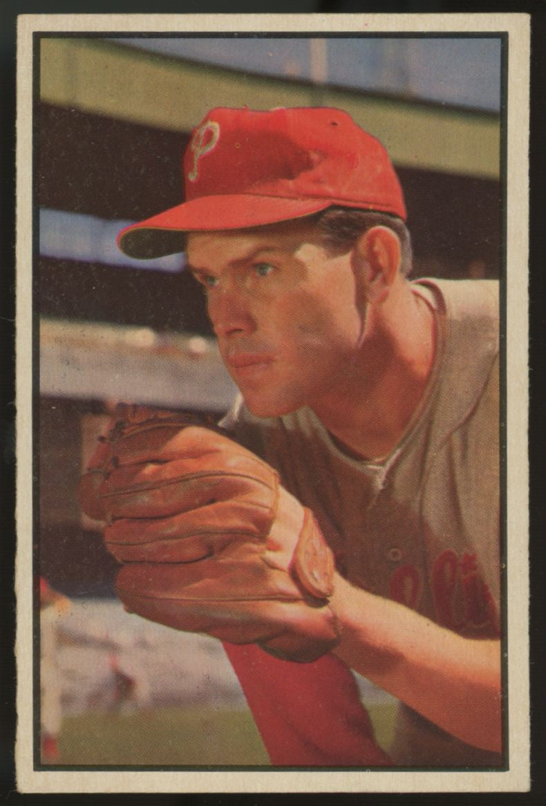 1953 Bowman Color Robin Roberts #65 EX