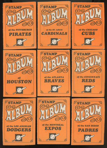 1969 Topps Baseball Stamp Album Complete Set w/ Wrapper (24) w/ Stamps VG/EX
