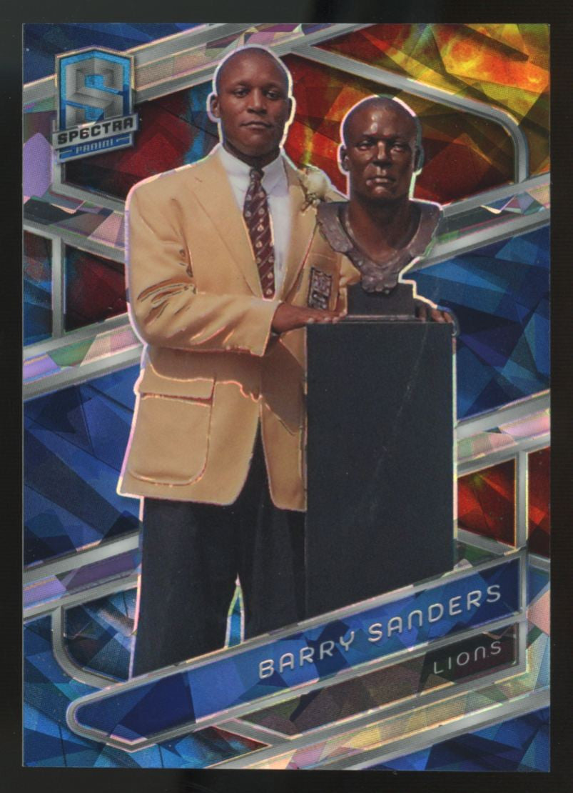 2024 Panini Spectra Barry Sanders Astral /40 #101