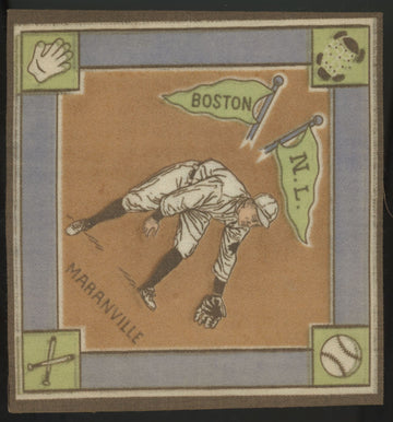 1914 B18 Rabbit Maranville Brown Infield Blanket (Rare) EX