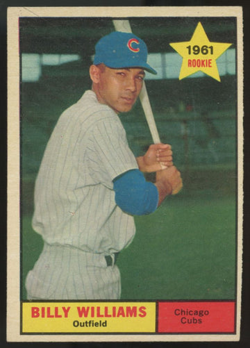 1961 Topps Billy Williams RC #141 EX-MT