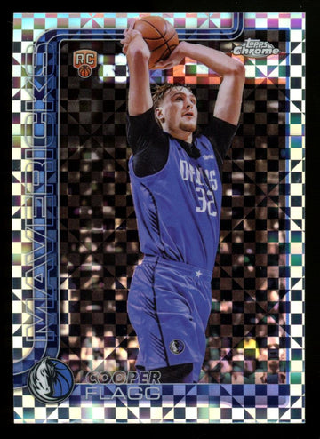 2025-26 Topps Chrome Cooper Flagg RC X-Fractor #251 "B"